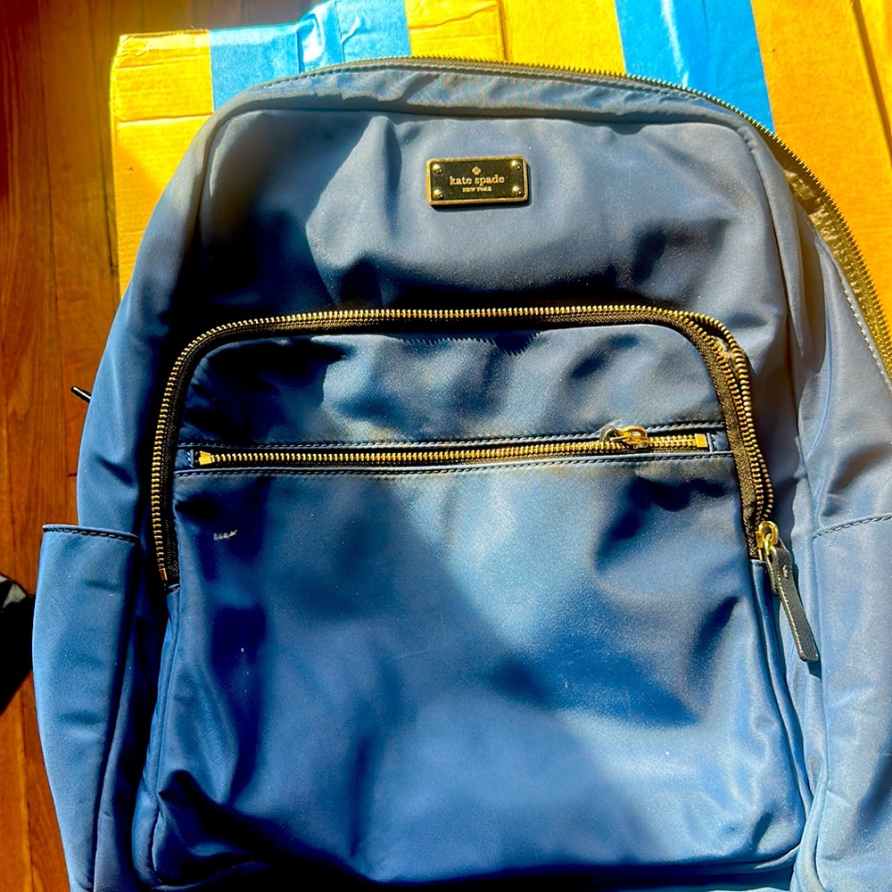 Lightly used in excellent condition Kate Spade, backpack with many compartments